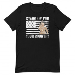 Stand Up for Your Country T-shirt - Soldier