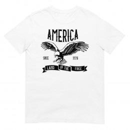 Flying Eagle Land of the Free T-shirt