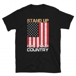 Stand Up For Your Country American Flag T-shirt